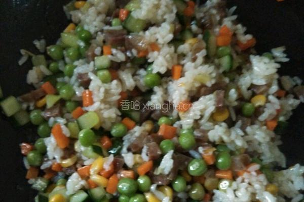 自制蛋包饭的做法图解4