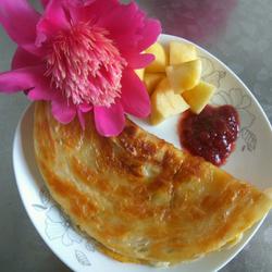 快手早餐之鸡蛋葱油饼的做法[图]