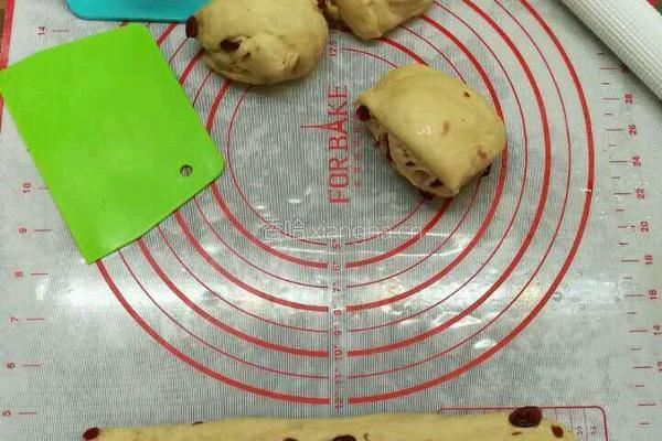 面包机肉桂葡萄干全麦贝果(肉桂卷)的做法图解8