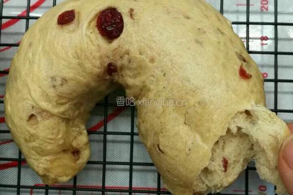 红糖蔓越莓贝果的做法图解11