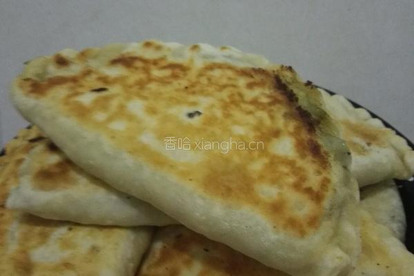 韭菜鸡蛋馅饼的做法图解12