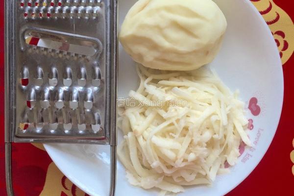 炒土豆拨烂子的做法图解1