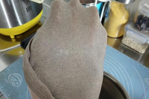 黑麦黑米汉堡包的做法图解5