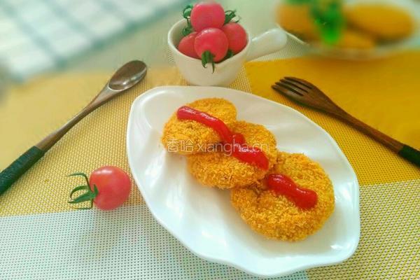 鸡肉可乐饼（烤箱版）的做法图解13