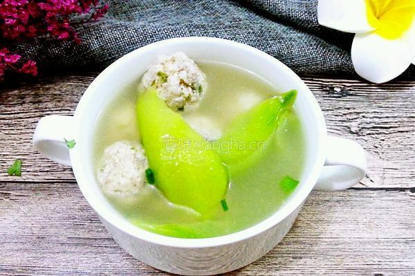 丝瓜肉丸汤的做法图解12