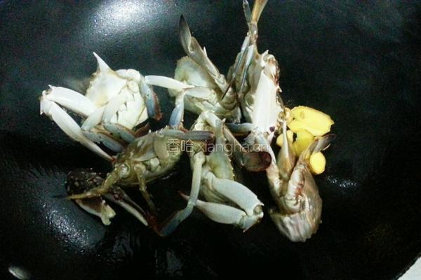 梭子蟹的做法图解3