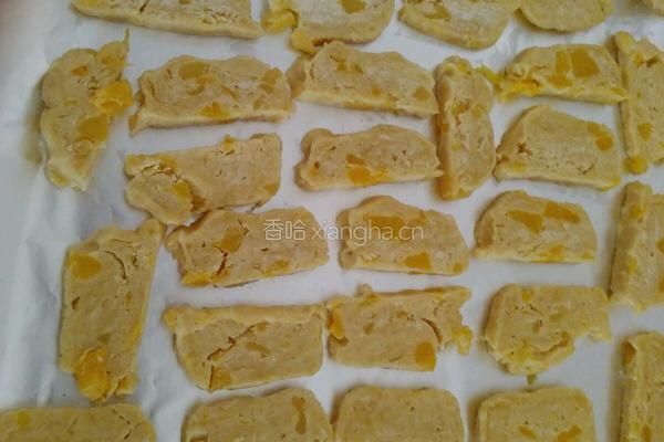 菠萝果肉饼干
