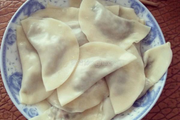  素饺子的做法图解3