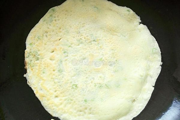 皇帝菜鸡蛋饼的做法图解4