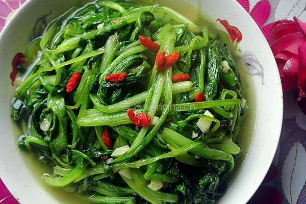 蒜蓉小白菜的做法图解9