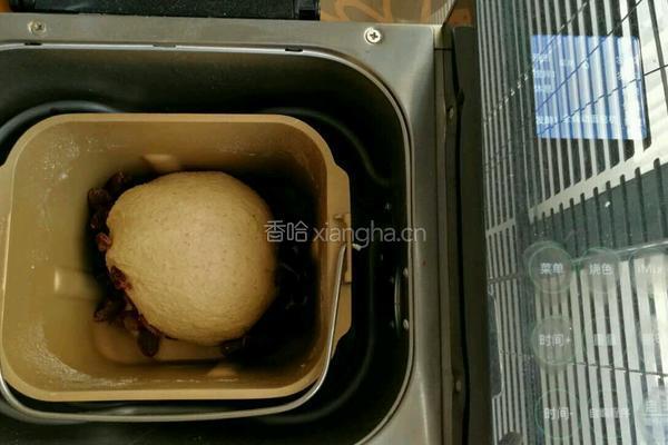 面包机肉桂葡萄干全麦贝果(肉桂卷)的做法图解4