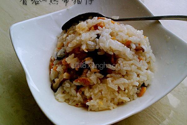 三鲜糯米饭的做法图解9