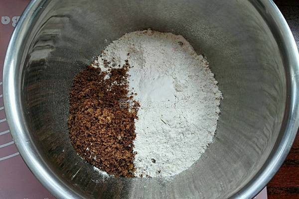 全麦消化饼干的做法图解4