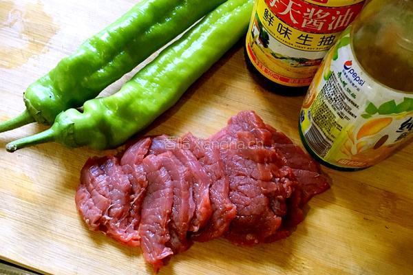 青椒牛柳🐮的做法图解1