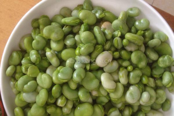 炒兰花豆的做法图解2