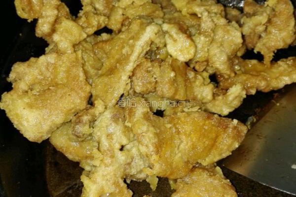 锅包肉的做法图解5