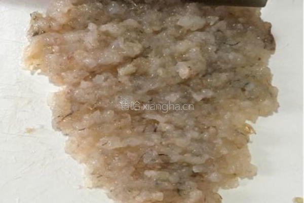 手工自制虾丸的做法图解3