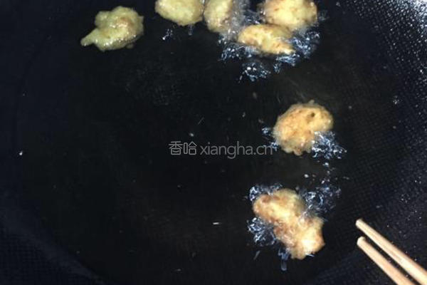 油炸素丸子的做法图解5