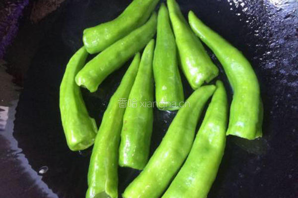 虎皮青椒的做法图解3