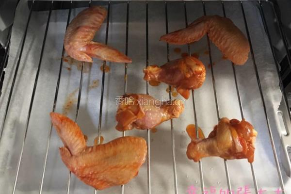 烤奧爾良雞翅的做法图解4