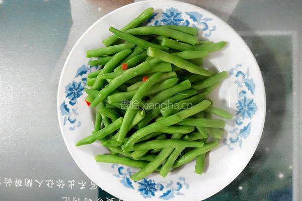 清炒四季豆的做法图解5
