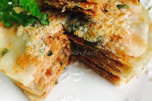 肉松煎饼的做法图解5