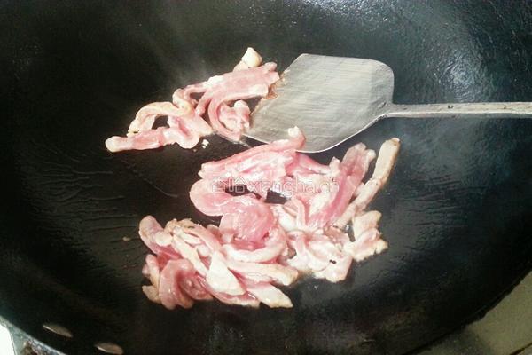 青菜肉丝面的做法图解6