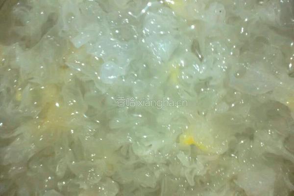 银耳拌黄瓜的做法图解3