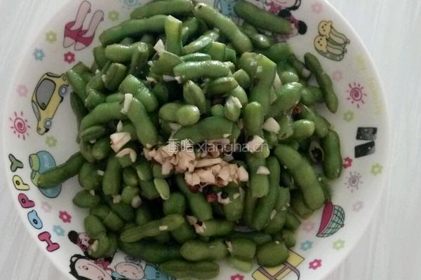 凉拌毛豆的做法图解4