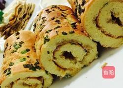 葱花蛋糕卷。的做法图解8