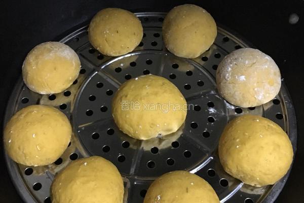 燕麦南瓜馒头的做法图解5