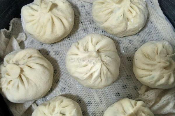 茴香鸡蛋馅包子的做法图解11