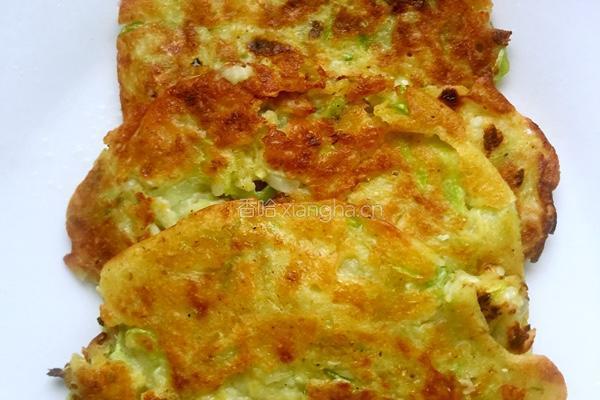 瓜菜饼的做法图解5