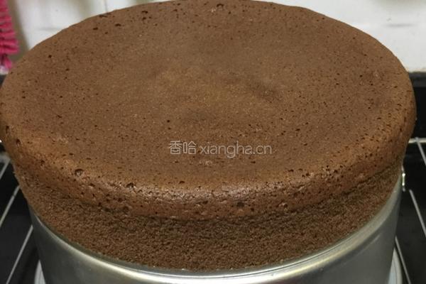 可可戚风蛋糕的做法图解7