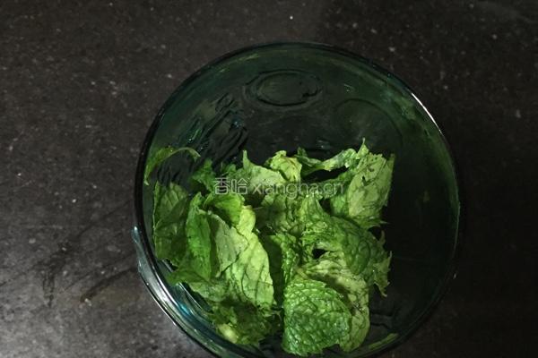 薄荷柠檬苏打的做法图解1