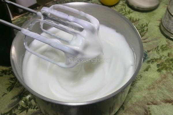 抹茶戚风蛋糕10寸的做法图解6