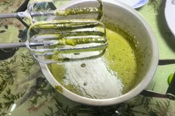 抹茶戚风蛋糕10寸的做法图解10