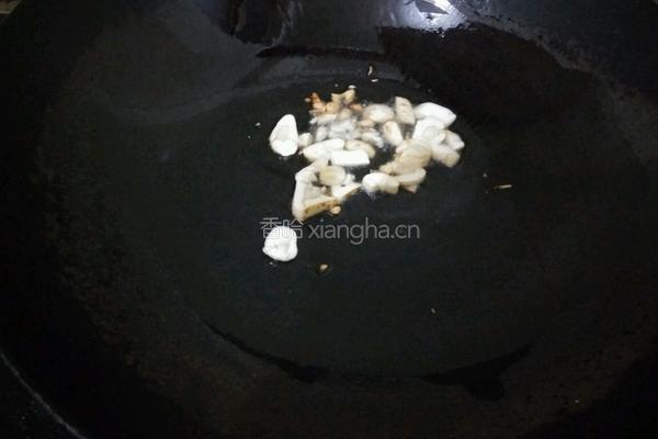 蒜爆耗油上海青的做法图解3
