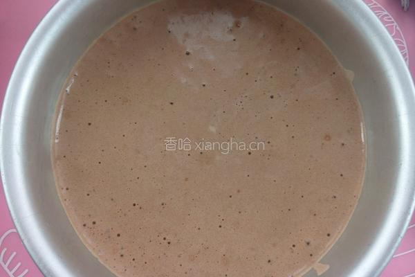 可可味戚风蛋糕的做法图解12