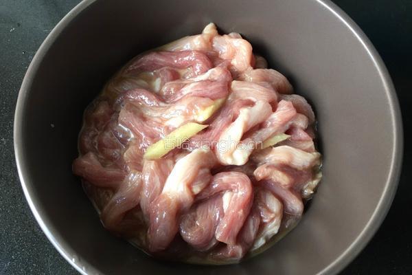 韩酱肉丝的做法图解2