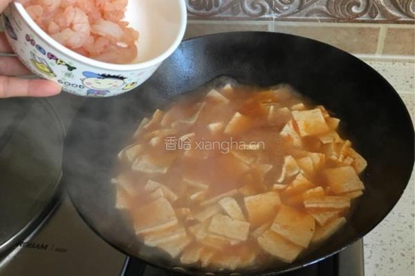番茄豆腐虾仁汤的做法图解6