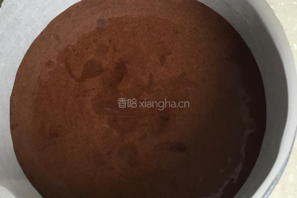 可可海绵蛋糕的做法图解4