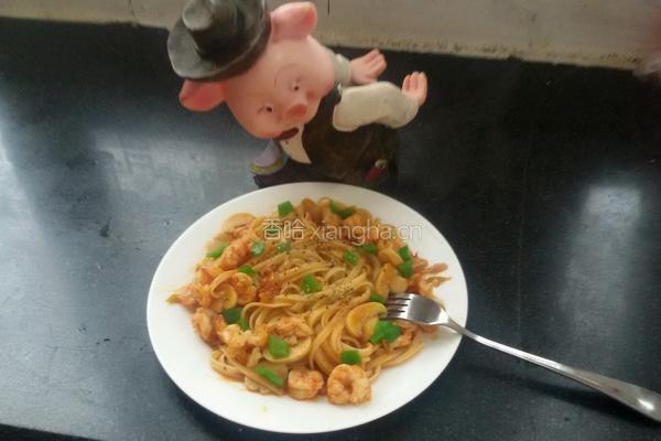 自创意大利面的做法图解6