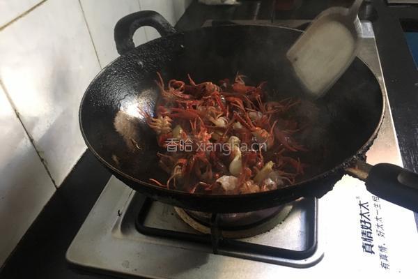 红烧小龙虾的做法图解4