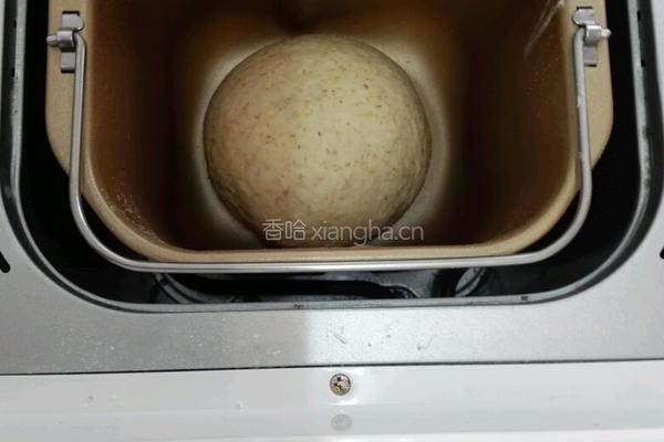 面包机全麦餐包(奶油奶酪馅)的做法图解4