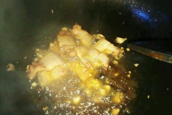 猪肉南瓜顿土豆的做法图解4