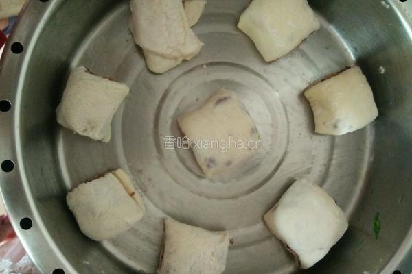 红豆馒头的做法图解7