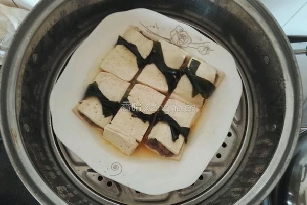 海带夹心豆腐的做法图解6