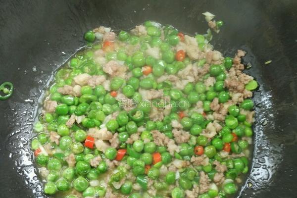 湘味肉末豌豆的做法图解7