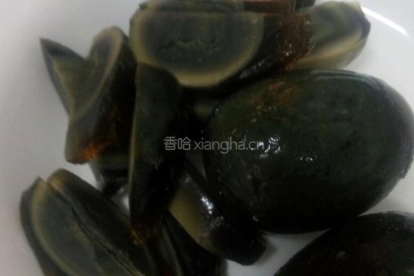 开胃皮蛋的做法图解1